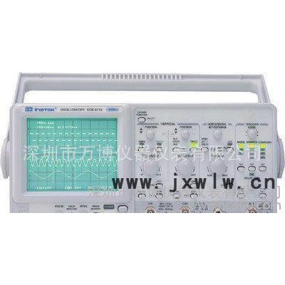 代理固緯頻寬 100 MHz雙頻道GOS-6112模擬示波器