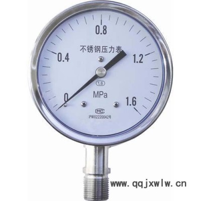無錫浦光儀表專業(yè)生產(chǎn)不銹鋼壓力表 常規(guī)不銹鋼壓力表安裝 上海四廠不銹鋼壓力表選型