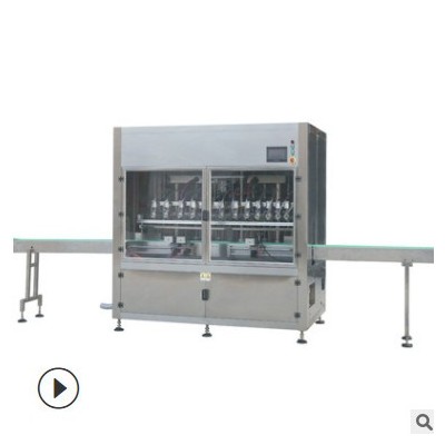 沙拉醬灌裝機(jī)2021款全自動(dòng)6頭醬料罐裝設(shè)備氣動(dòng)伺服 拌飯醬灌裝機(jī)