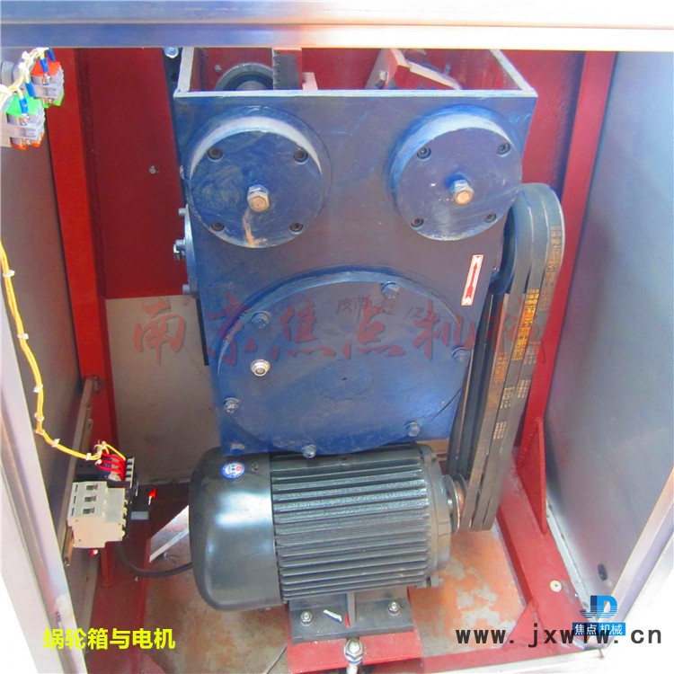 蝸輪蝸桿箱與電機(jī)